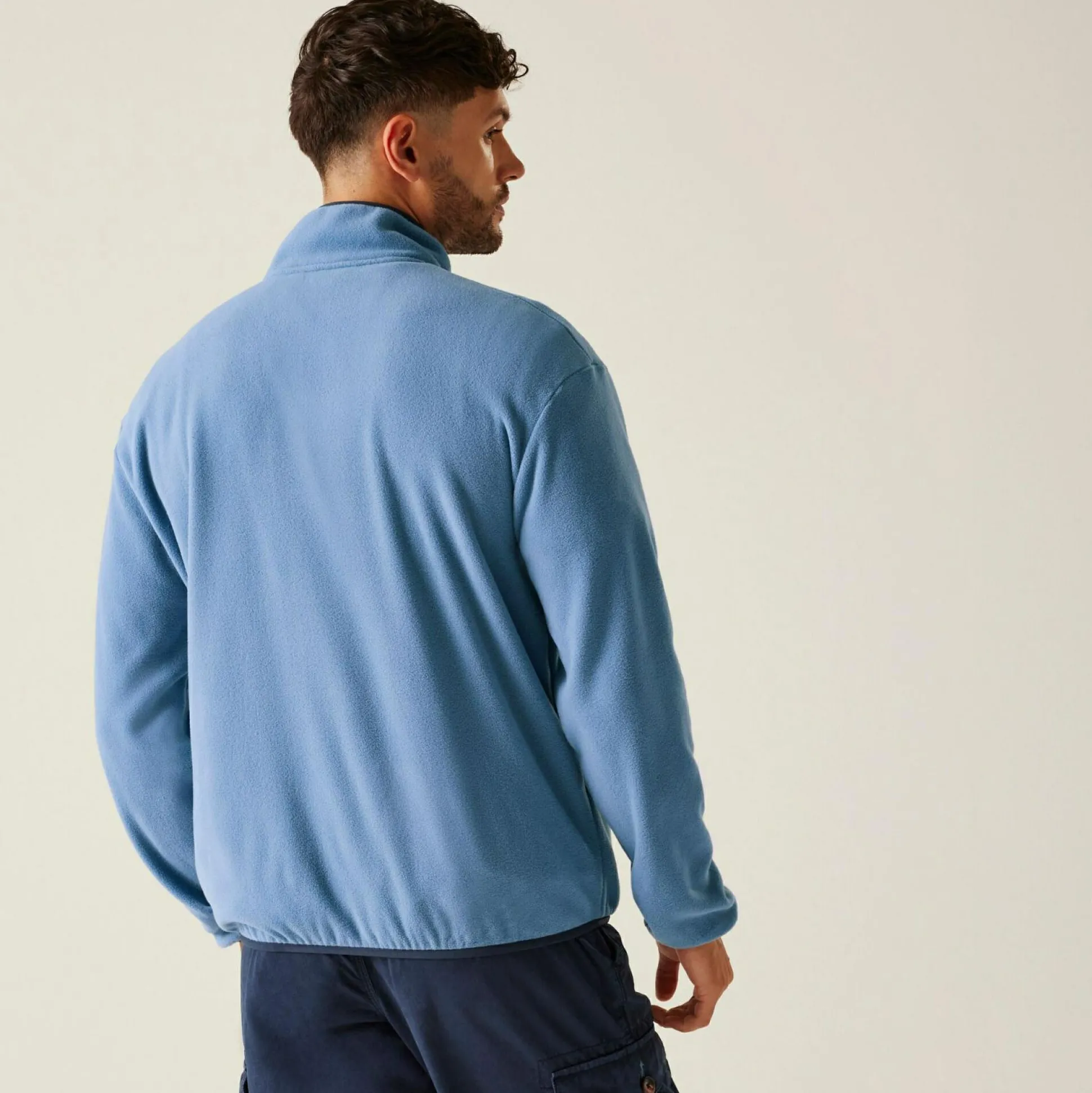 Men's Frankie Full Zip Fleece | Coronet Blue Navy