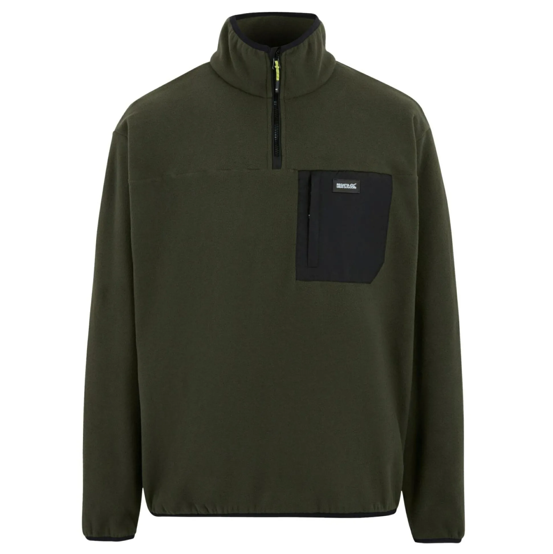 Men's Frankie Half Zip Fleece | Dark Khaki