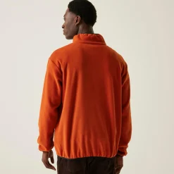 Men's Frankie Half Zip Fleece | Red Ochre