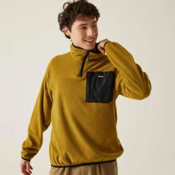 Men's Frankie Half Zip Fleece | Cumin