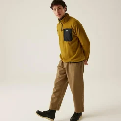 Men's Frankie Half Zip Fleece | Cumin