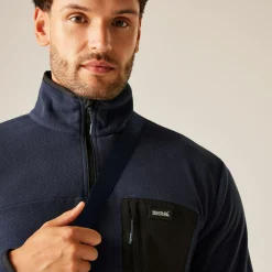 Men's Frankie Half Zip Fleece | Navy Blue