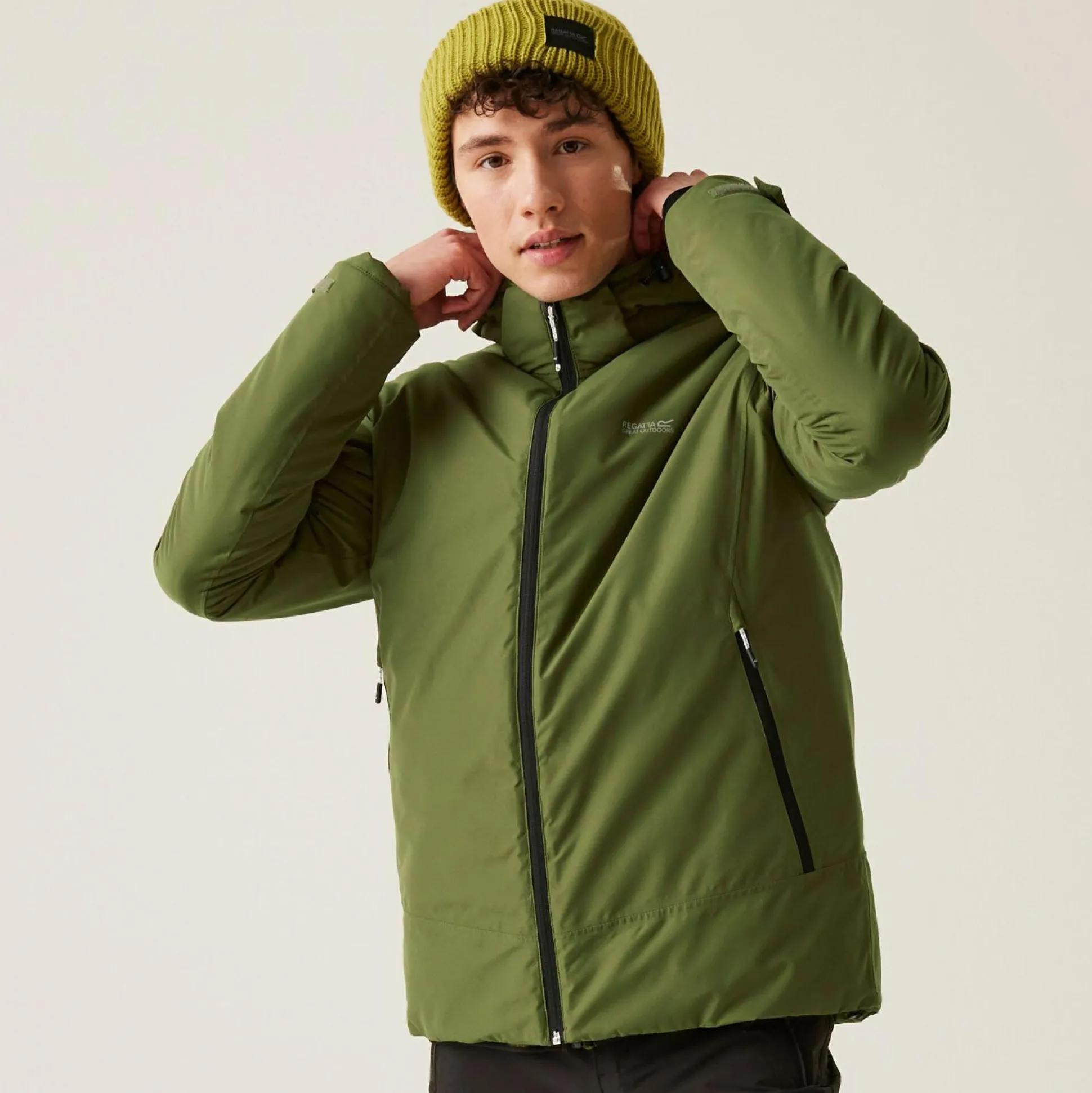 Men's Frelton Waterproof Insulated Jacket | Nephrite Green Black