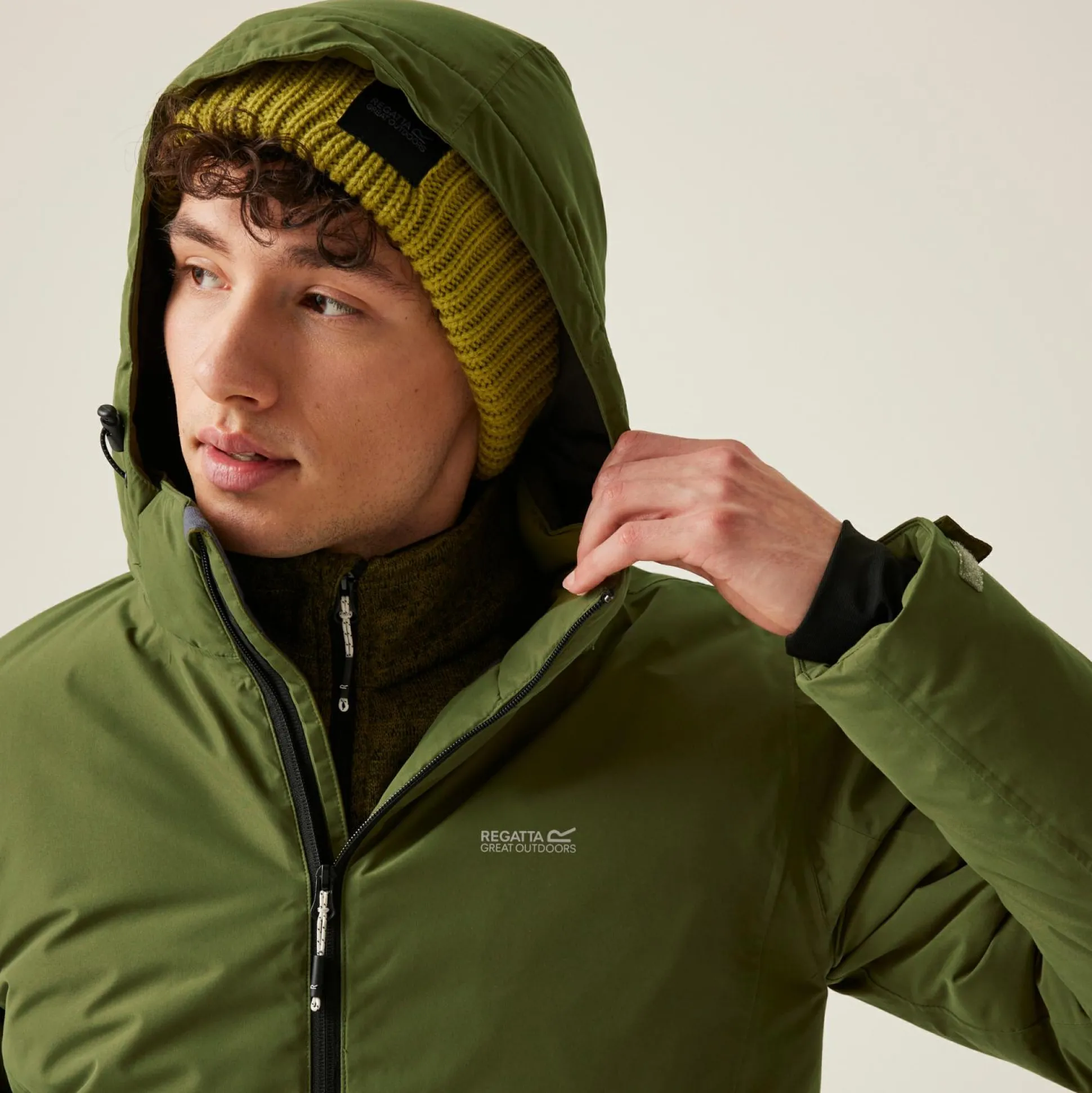 Men's Frelton Waterproof Insulated Jacket | Nephrite Green Black