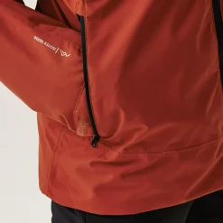 Men's Frelton Waterproof Insulated Jacket | Red Ochre Black