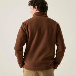 Men's Garrian II Full Zip Fleece | Dark Brown Black