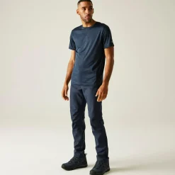 Men's Geo II Softshell Walking Trousers | Navy Blue