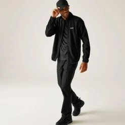Men's Hadfield Full Zip Fleece | Black