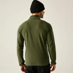 Men's Hadfield Full Zip Fleece | Olive Green