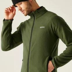 Men's Hadfield Full Zip Fleece | Olive Green