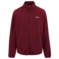 Men's Hadfield Full Zip Fleece | Dark Maroon