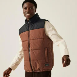 Men's Hawfinch Insulated Gilet | Dark Brown Black