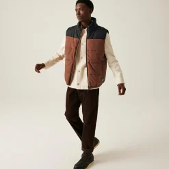 Men's Hawfinch Insulated Gilet | Dark Brown Black