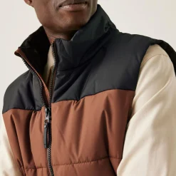 Men's Hawfinch Insulated Gilet | Dark Brown Black