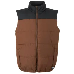 Men's Hawfinch Insulated Gilet | Dark Brown Black
