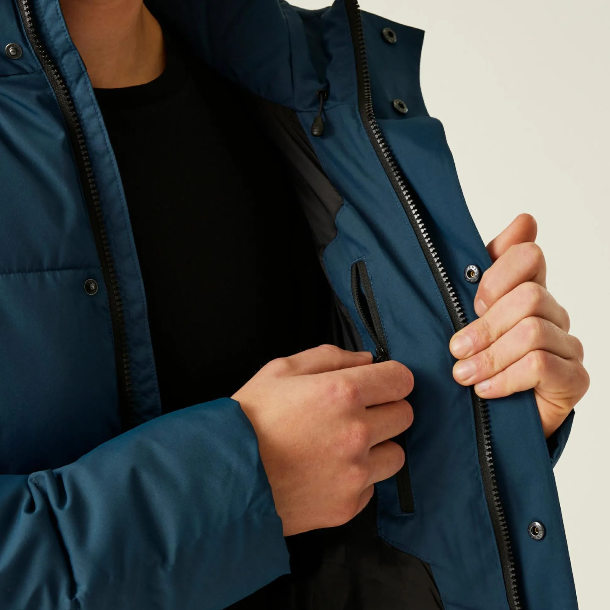 Men's Hayleyn Padded Jacket | Moonlight Denim