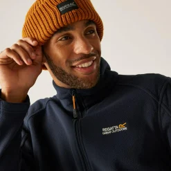 Men's Hedman II Heavyweight Full Zip Fleece | Navy Blue