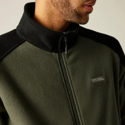 Men's Hedman II Heavyweight Full Zip Fleece | Olive Green