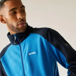 Men's Hedman II Heavyweight Full Zip Fleece | Navy Blue