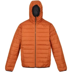 Men's Helfa Insulated Quilted Jacket | Burnt Copper