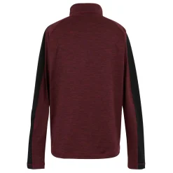 Men's Hepley Half Zip Fleece | Dark Maroon