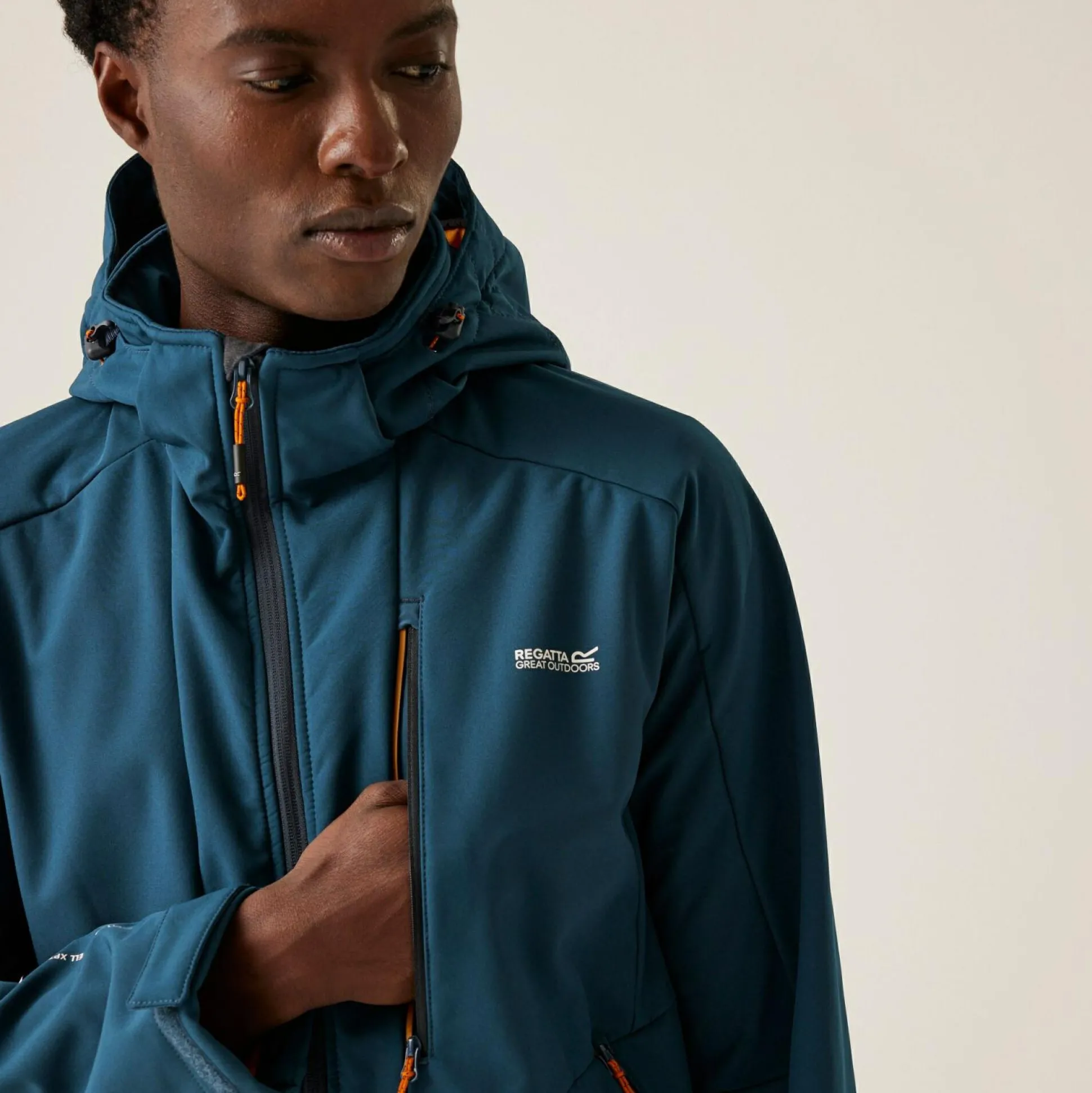 Men's Hewitts X Softshell Jacket | Moonlight Denin Fox
