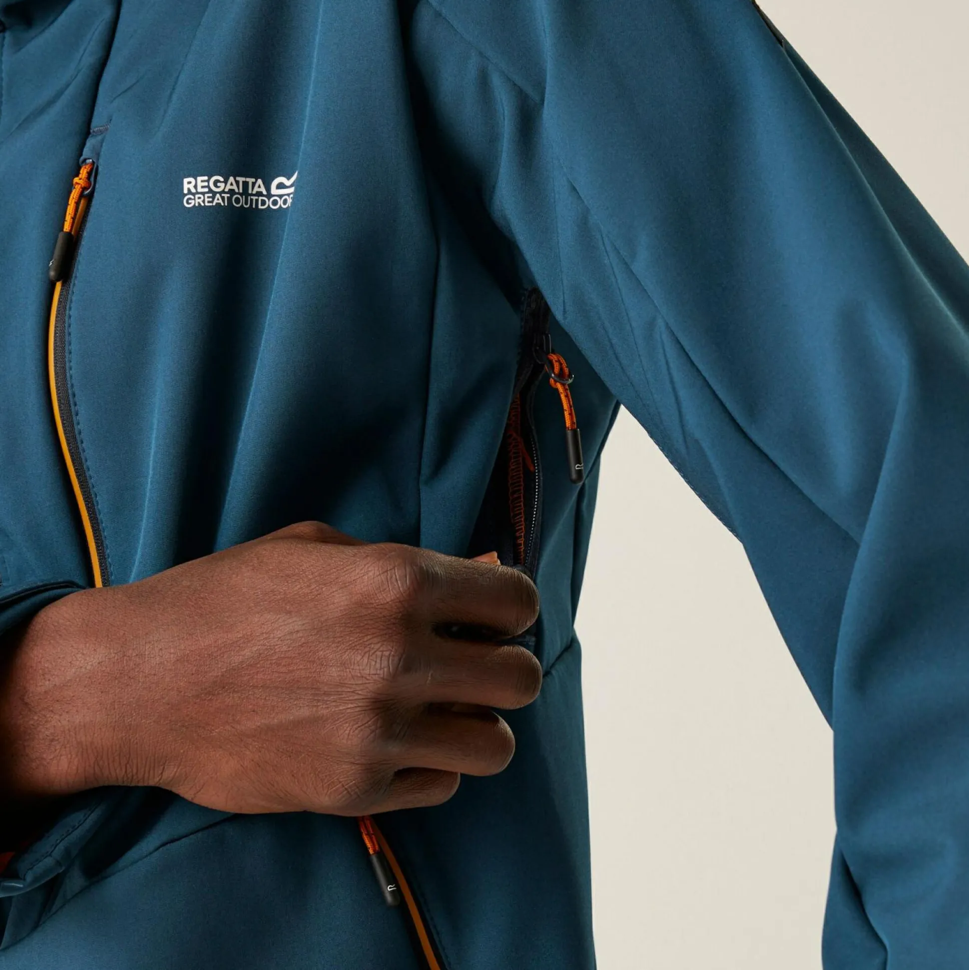 Men's Hewitts X Softshell Jacket | Moonlight Denin Fox