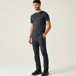 Men's Highton II Zip Off Walking Trousers | Ash