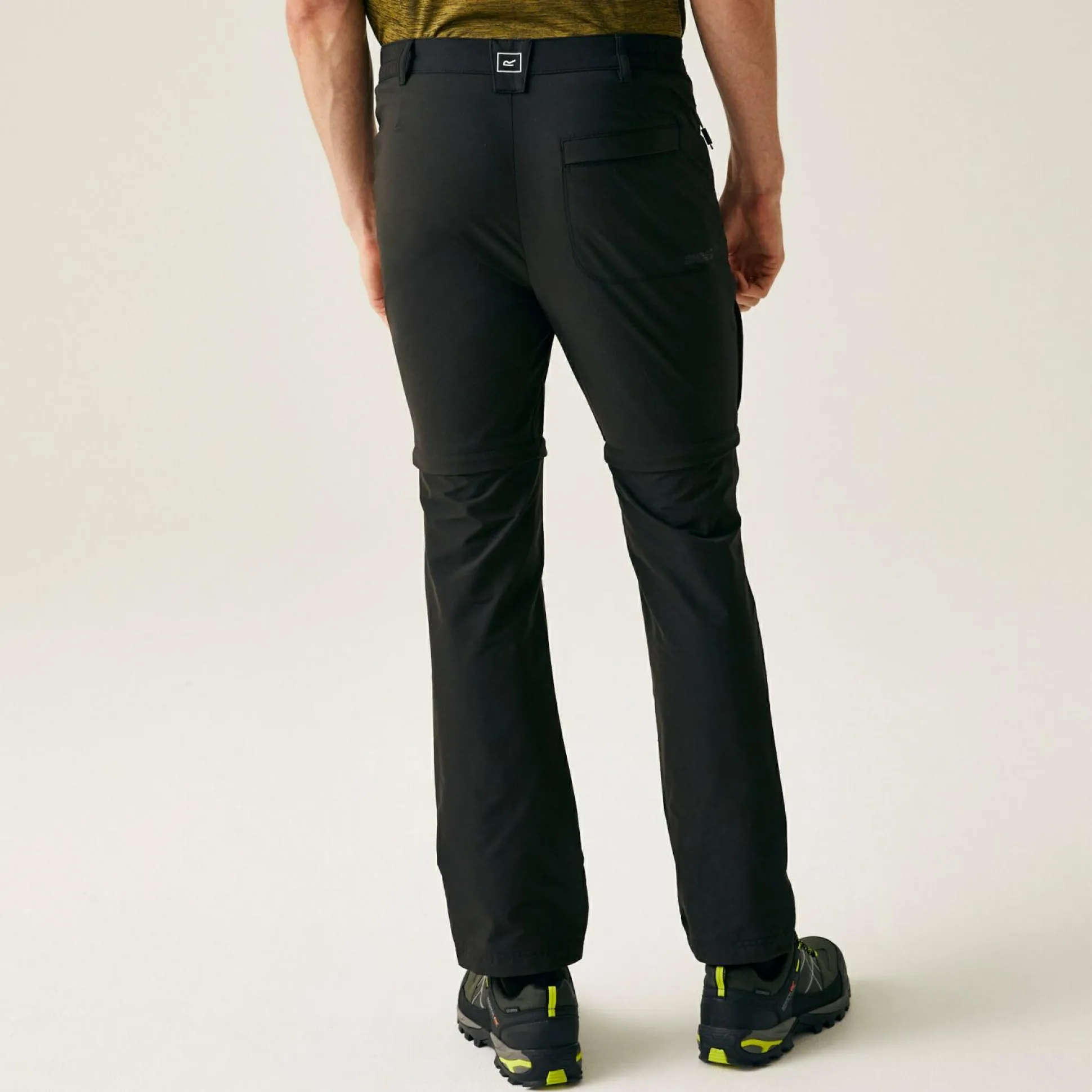 Men's Highton II Zip Off Walking Trousers | Black