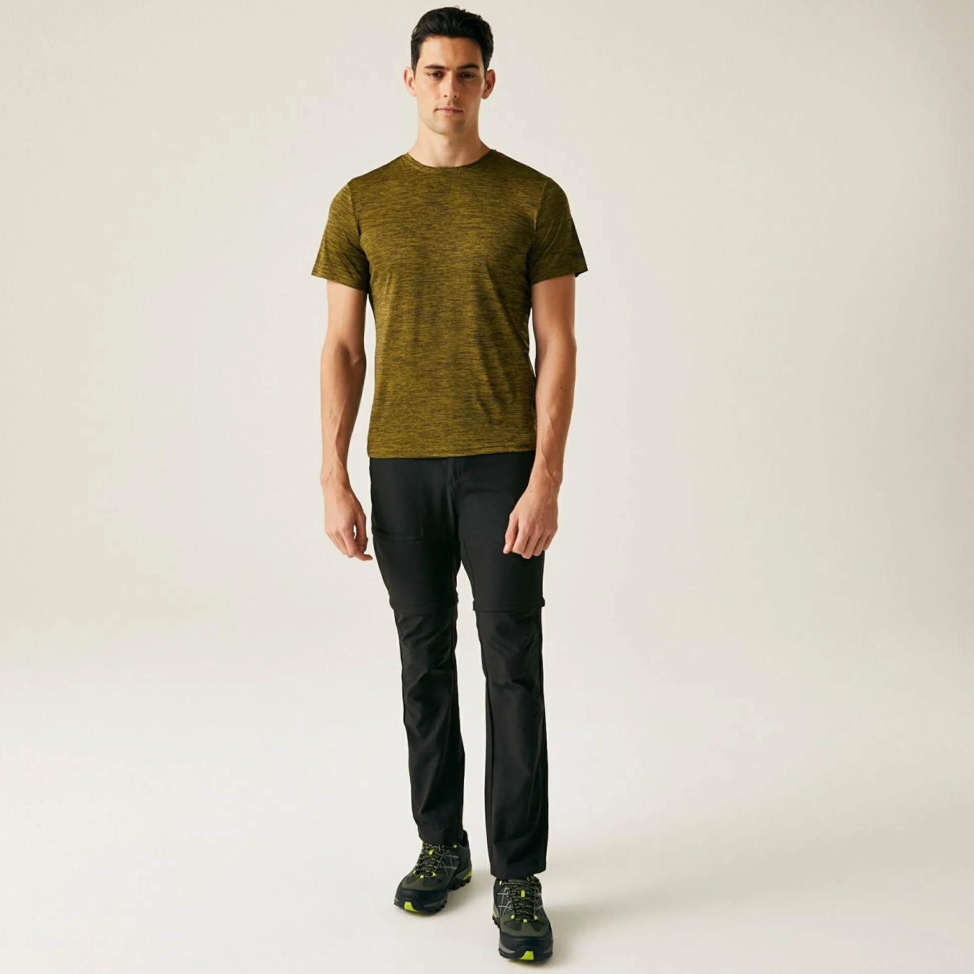 Men's Highton II Zip Off Walking Trousers | Black