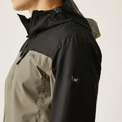 Men's Highton IV Stretch Waterproof Jacket | Treetop Black