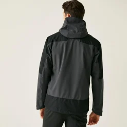 Men's Highton IV Stretch Waterproof Jacket | Ash Black