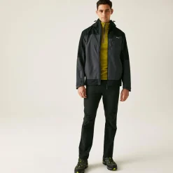 Men's Highton IV Stretch Waterproof Jacket | Ash Black