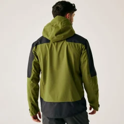 Men's Highton IV Stretch Waterproof Jacket | Nephrite Green Ash
