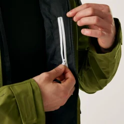 Men's Highton IV Stretch Waterproof Jacket | Nephrite Green Ash