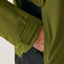 Men's Highton IV Stretch Waterproof Jacket | Nephrite Green Ash
