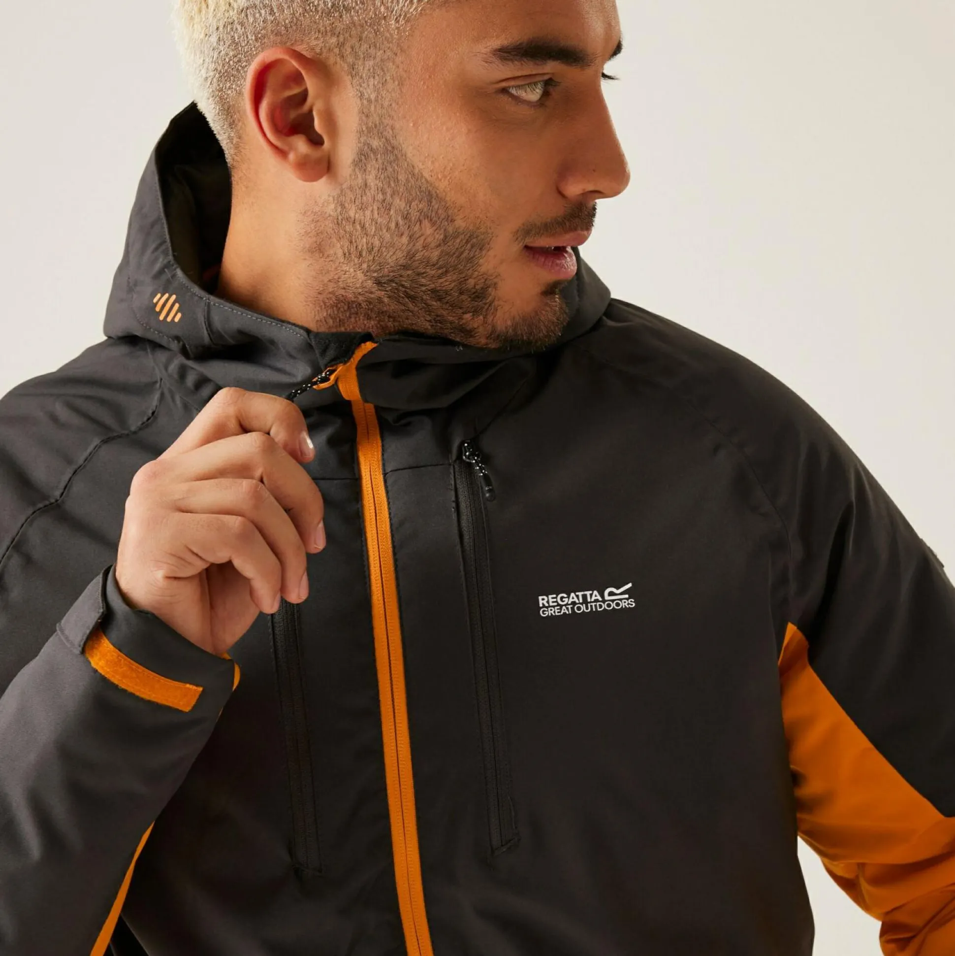 Men's Highton Stretch Padded Jacket III | Ash Orange Pepper