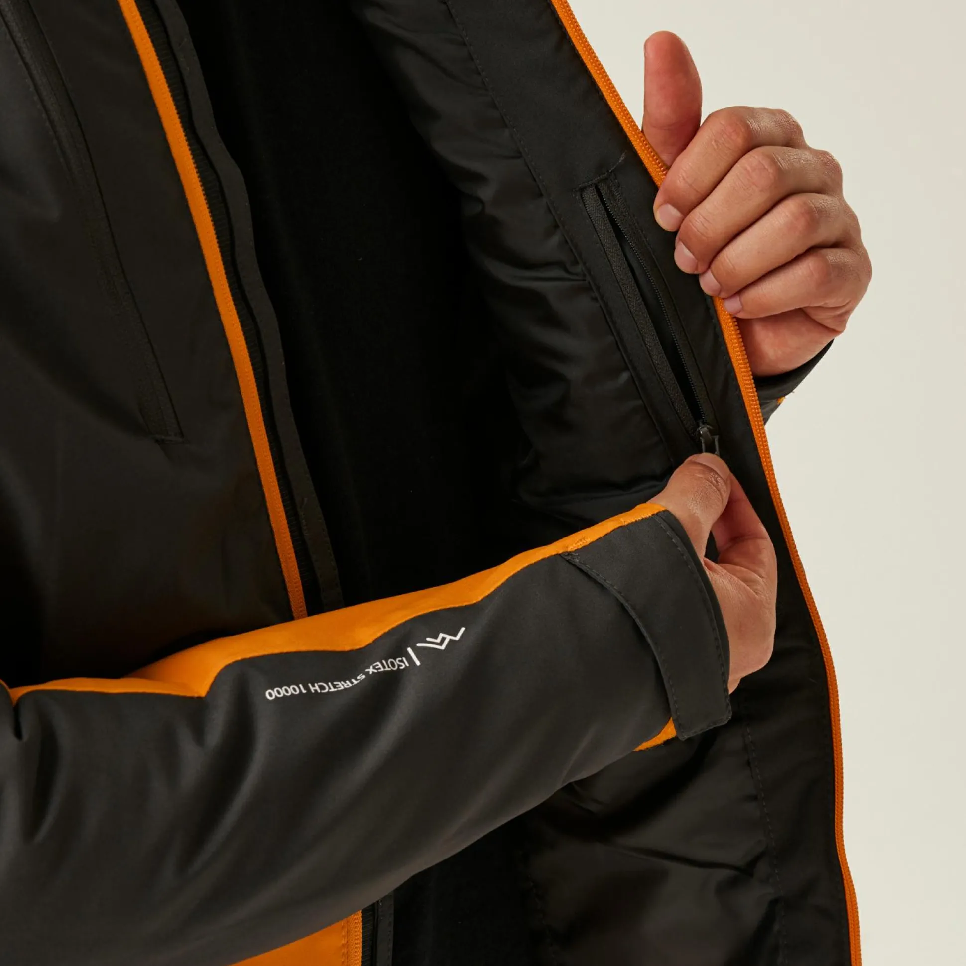 Men's Highton Stretch Padded Jacket III | Ash Orange Pepper
