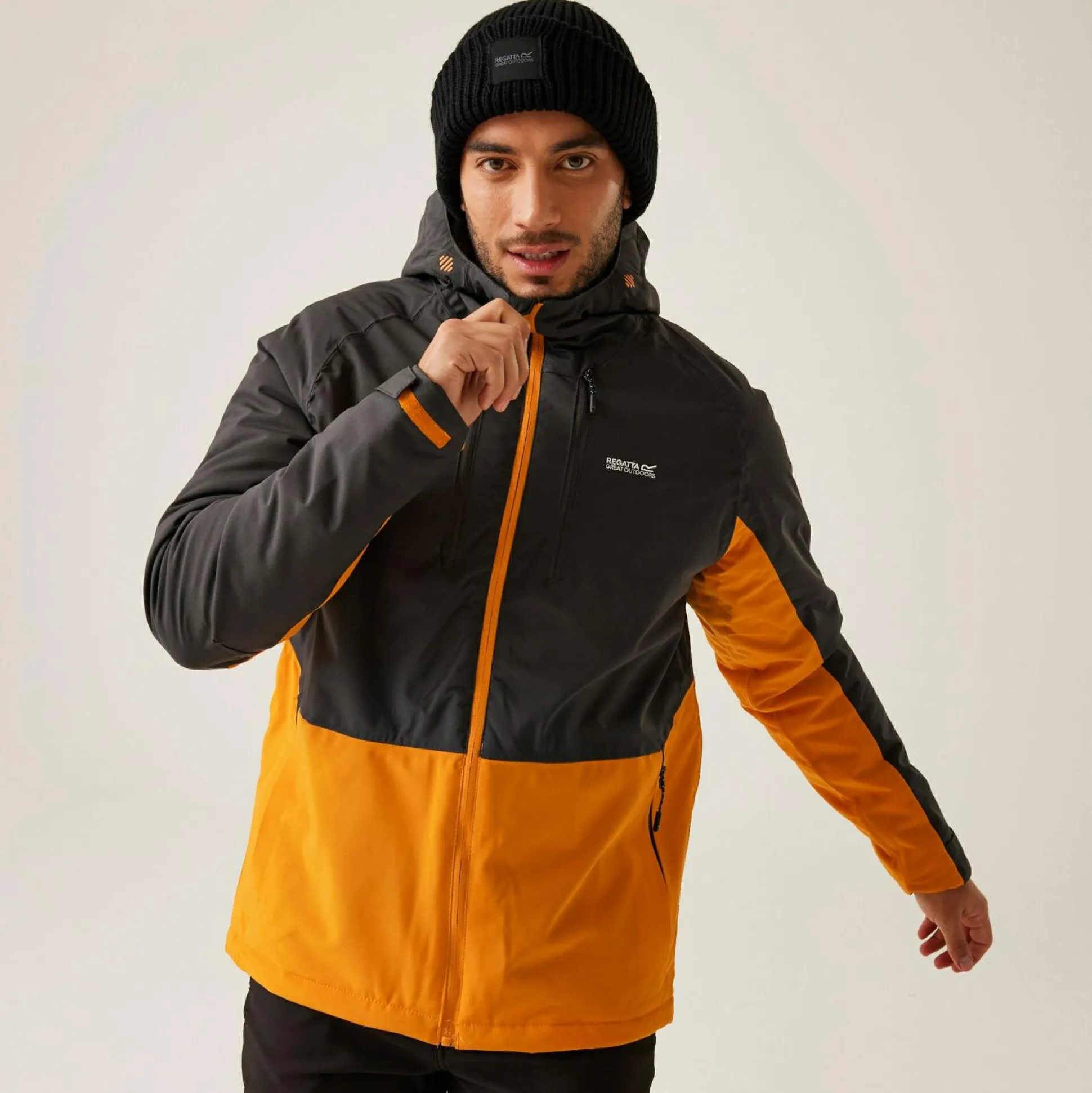 Men's Highton Stretch Padded Jacket III | Ash Orange Pepper
