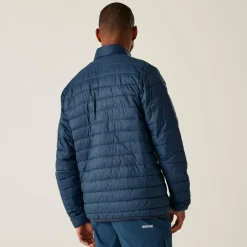 Men's Hillpack II Insulated Jacket | Moonlight Denim Tangerine Tango
