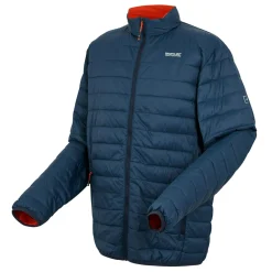 Men's Hillpack II Insulated Jacket | Moonlight Denim Tangerine Tango