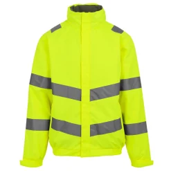 Men's Hi-Vis Pro Contract Dover Jacket | Yellow