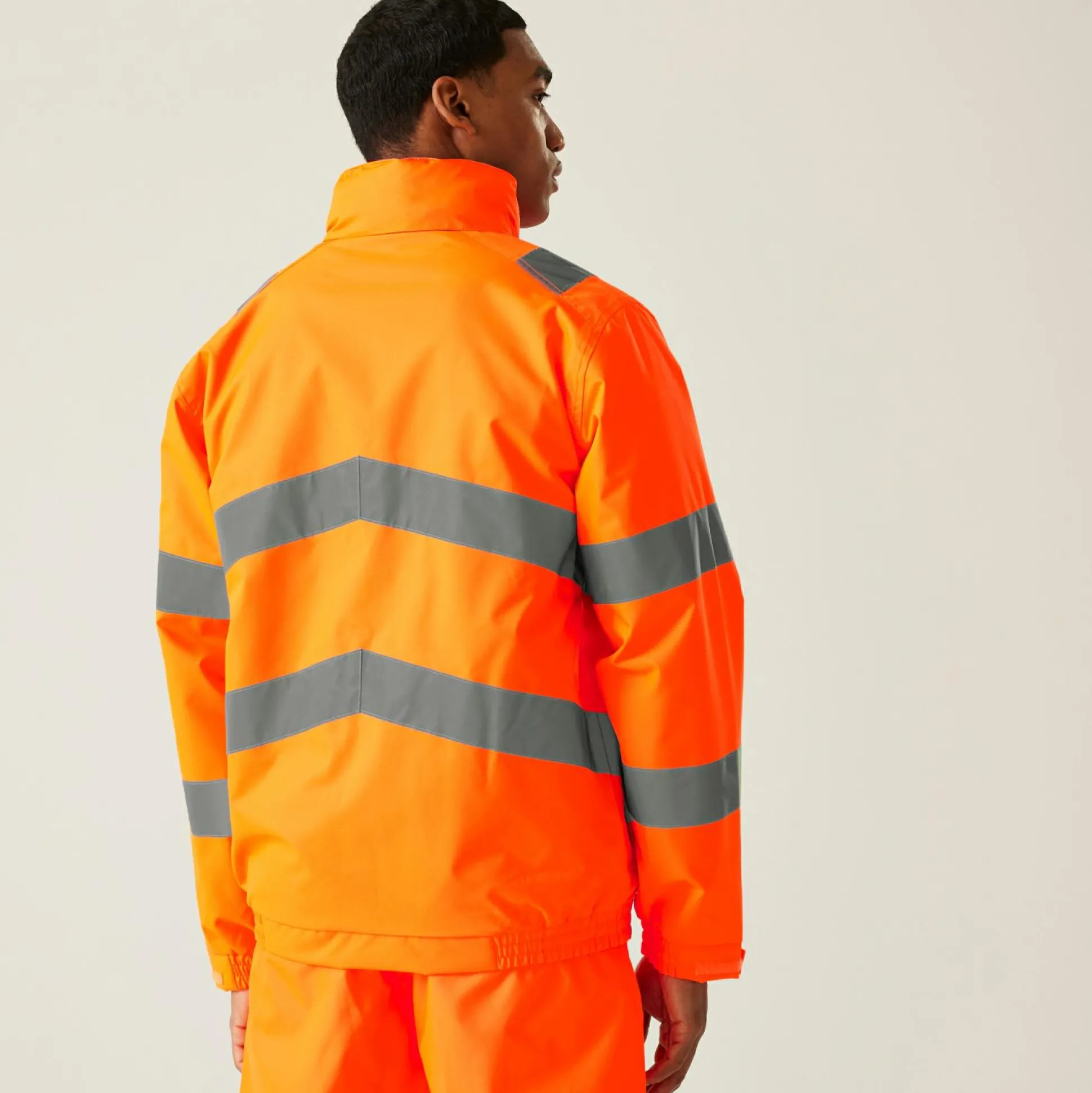 Men's Hi-Vis Pro Contract Dover Jacket | Orange