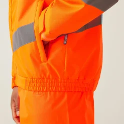 Men's Hi-Vis Pro Contract Dover Jacket | Orange