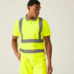 Men's Hi-Vis Pro Contract Polo | Yellow