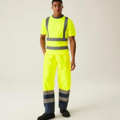 Men's Hi-Vis Pro Contract T-Shirt | Yellow