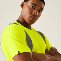 Men's Hi-Vis Pro Contract T-Shirt | Yellow