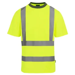 Men's Hi-Vis Pro Contract T-Shirt | Yellow