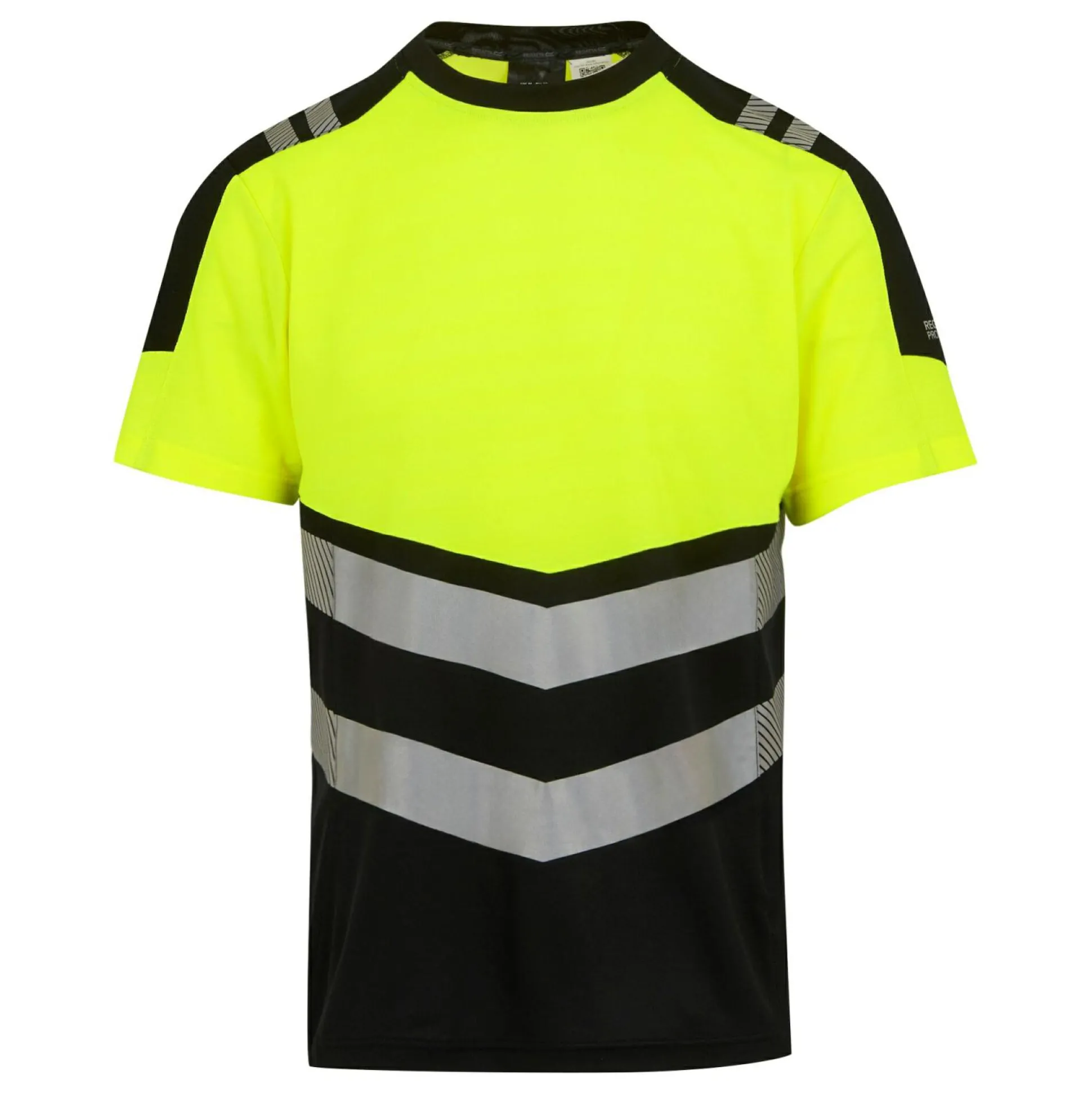 Men's Hi-Vis X-Pro T-shirt - Class 1 | Black Yellow