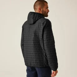 Men's H/M Insulated Hooded Jacket | Black